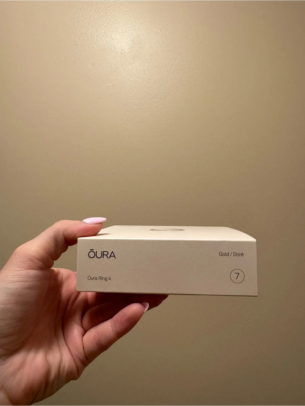 BRAND NEW Oura Ring 4 - Gold Size 7